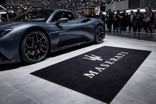Maserati Luxury Rug 60×87 INCH Home, Garage & Display Carpet