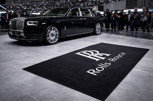Rolls Royce Luxury Rug 60×87 INCH Home, Garage & Display Carpet