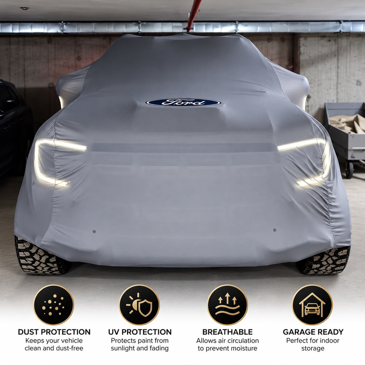 Ford Mustang Autohoes Maatwerkproductie voor alle modellen