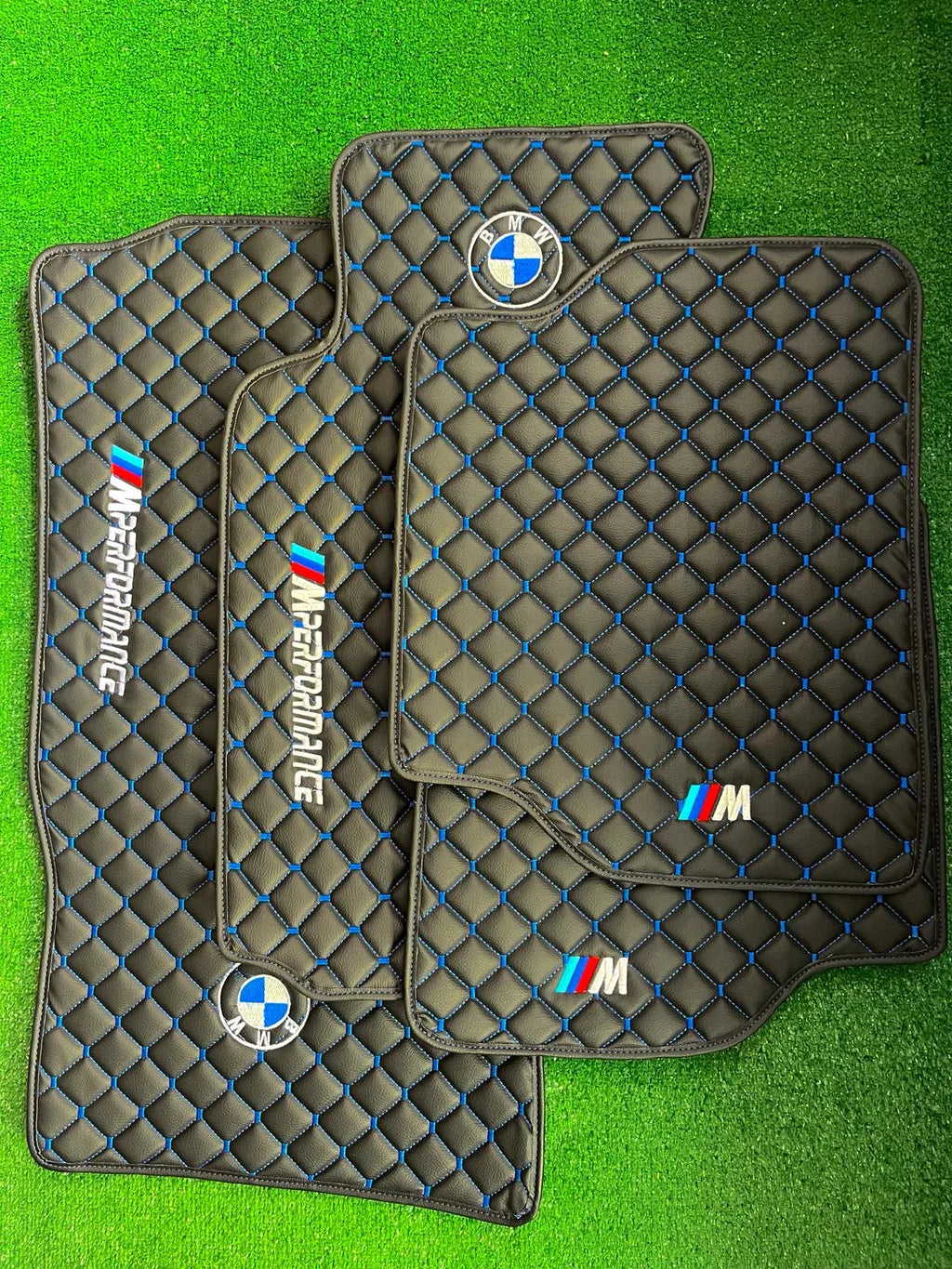 For BMW M5 Leather Car Floor Mats Custom Fit Waterproof