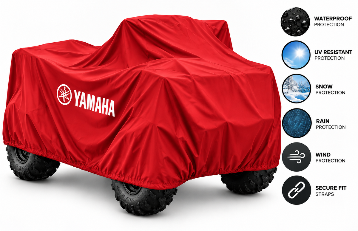 Yamaha ATV Outdoor Cover – Waterproof All-Weather Quad Cover | Custom Fit