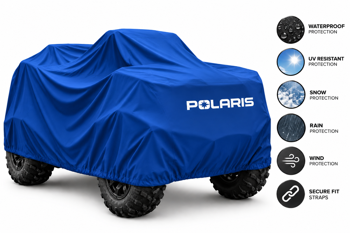 Polaris ATV Outdoor Cover – Waterproof All-Weather Protection | Custom Fit