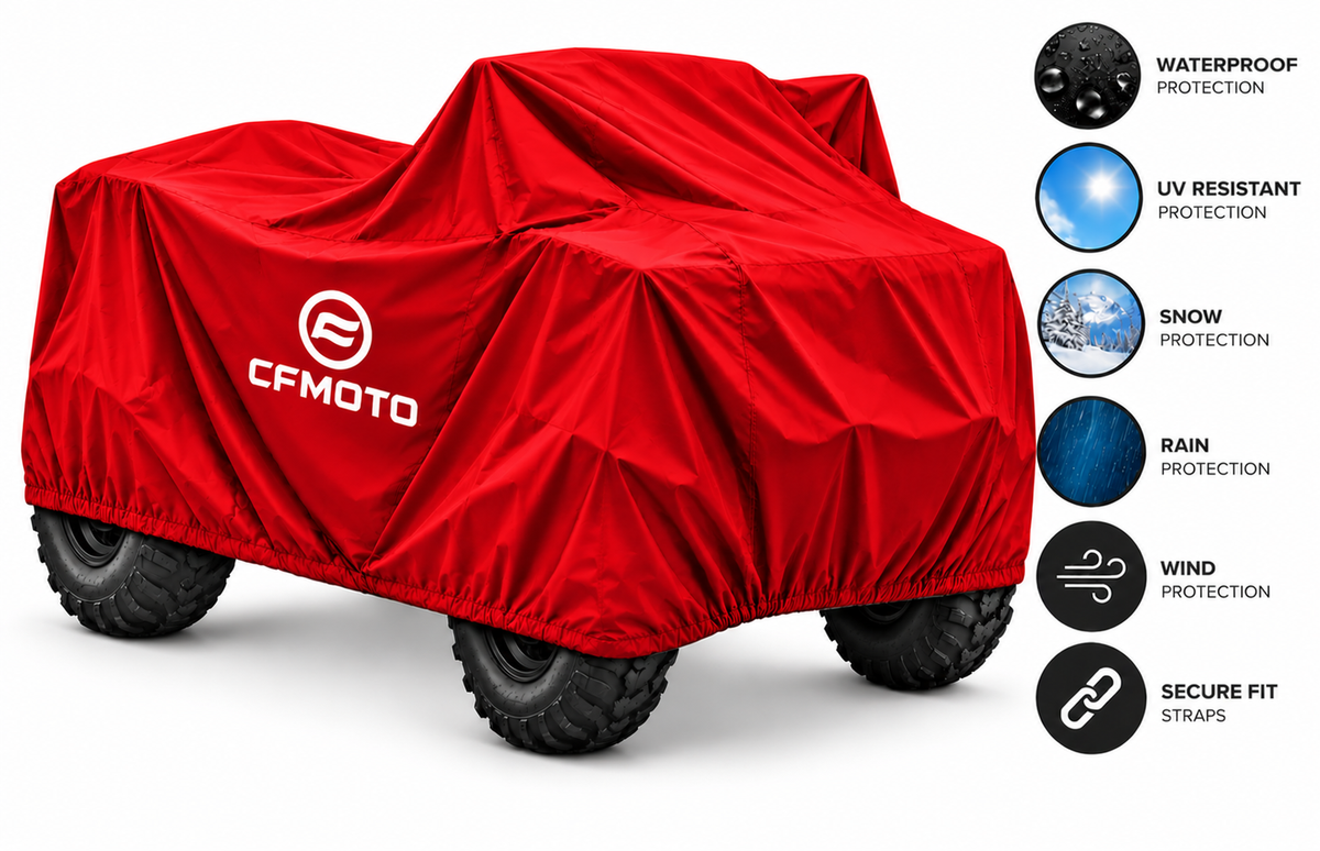 CFMOTO ATV Outdoor Cover – Waterproof All-Weather Quad Cover | Custom Fit