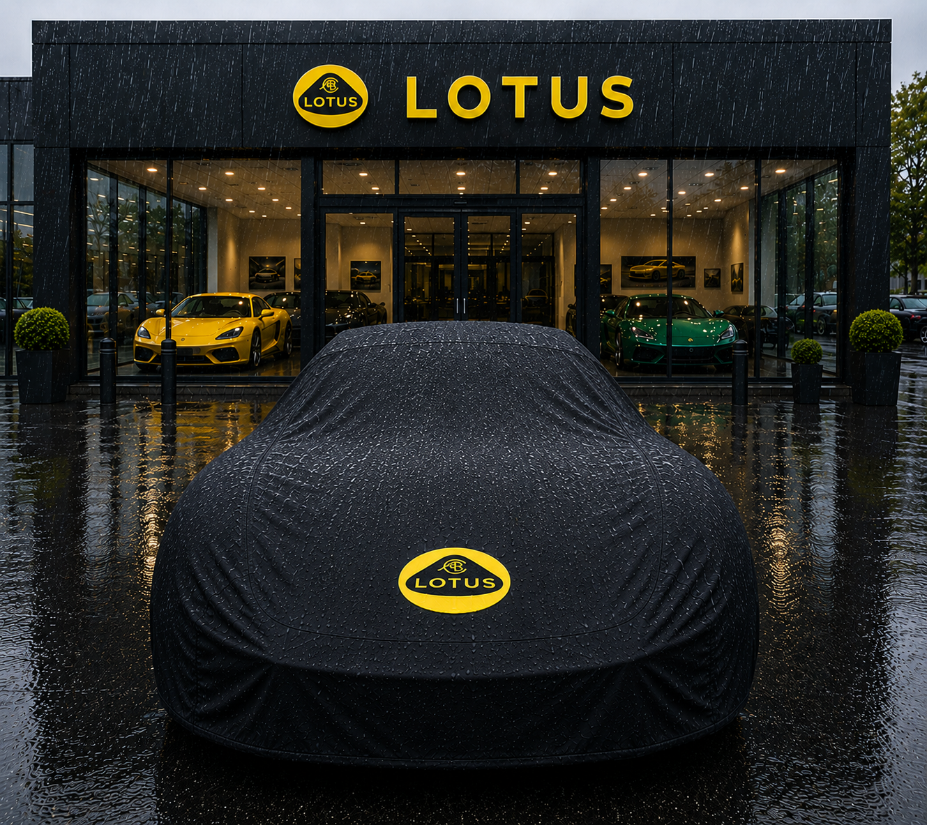 For Lotus Outdoor Waterproof Car Cover - Custom Fit