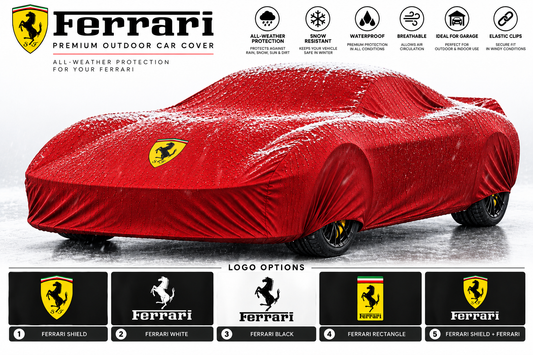 Ferrari Car Cover Waterproof & Custom FİT