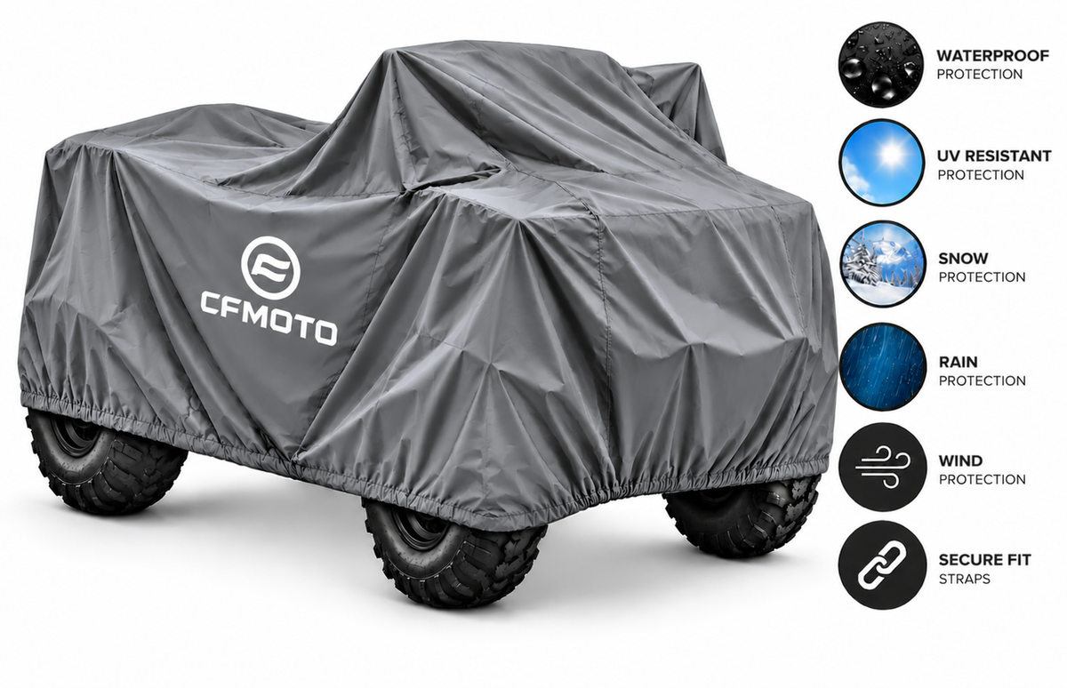 CFMOTO ATV Outdoor Cover – Waterproof All-Weather Quad Cover | Custom Fit