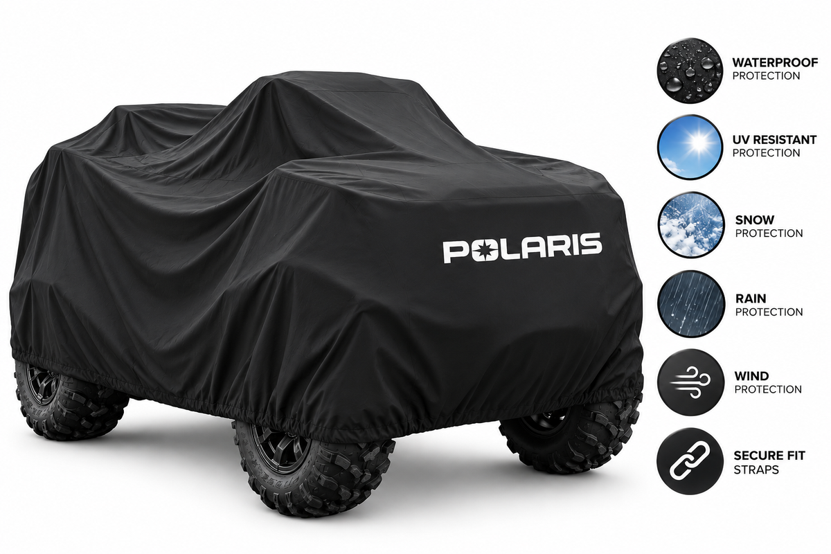 Polaris ATV Outdoor Cover – Waterproof All-Weather Protection | Custom Fit