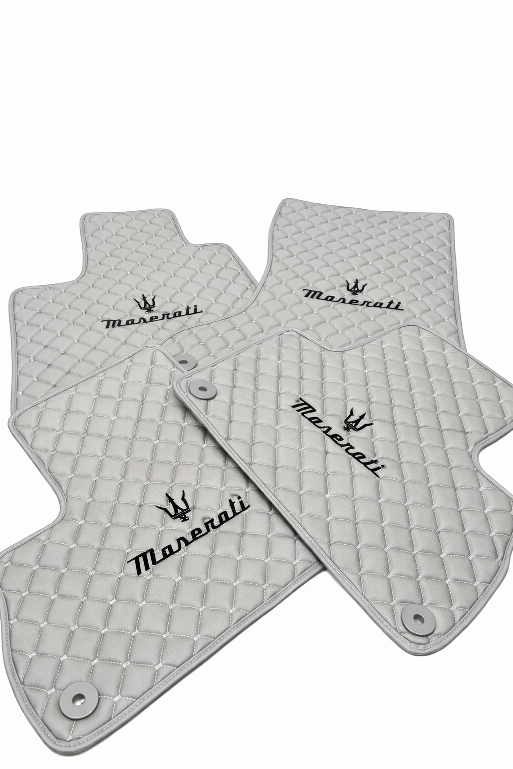 For Maserati QUATTROPORTE (2012 - Present ) Car Floor Mats Custom fit Leather for all Maserati Model Waterproof Carpet Liner