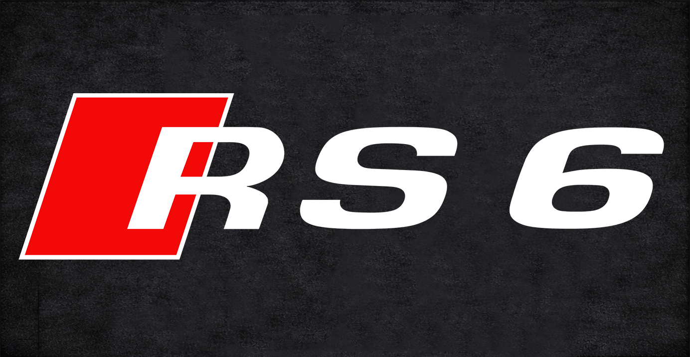 Audi RS6 Garage Floor Mat 5x7 FT (60x87 Inches) Premium Showroom Rug & Wall Decor